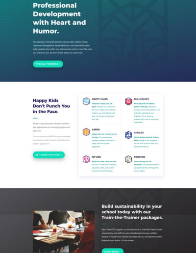 Totem Home Page Layout